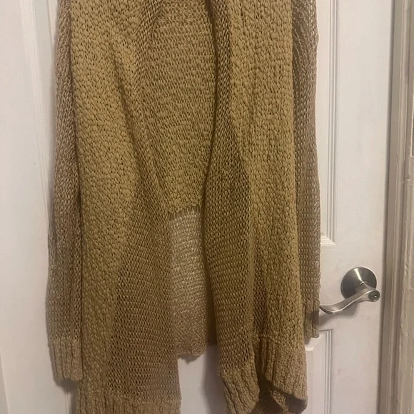 MICHAEL Michael Kors Tan Knit Women's Poncho - Picture 5 of 5